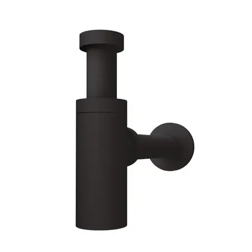 Plast Brno Poseidon sifón pre drez 5/4 čierny matný abs EMCP004