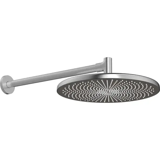 Hansa Aurelia hlavová sprcha na stenu vrátane sprchového ramená brúsená oceľ 4726030080