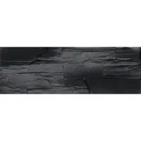 Obklad Fineza Brelo antracit 37,5x12,5 cm reliéfna BRELOAN