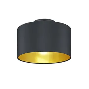 Trio Hostel stropné osvetlenie čierna 608200279 TR608200279