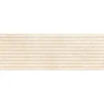 Obklad Ragno Travertino beige 3D cross cut 40x120 cm reliéfna RCUQ