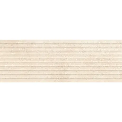 Obklad Ragno Travertino beige 3D cross cut 40x120 cm reliéfna RCUQ