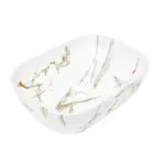 Umývadlo na dosku SAT Infinitio 45,5x32,5 cm mramor, bez prepadu SATINF4532MR