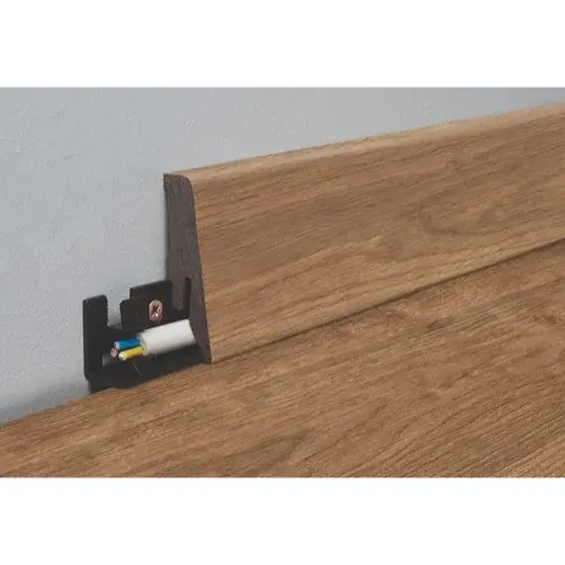 Lišta soklová Naturel hnedá, MDF, dĺžka 260 cm, L58C8484