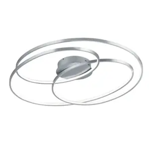 Trio Gale led stropné osvetlenie nikel 673918007 TR673918007