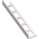 Lišta ukončovací "L" Havos chróm, hliník elox, dĺžka 250 cm, výška hrany 11 mm, ALE11250