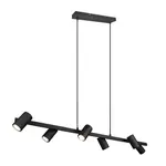 Závesné osvetlenie Trio Marley čierna 302400632