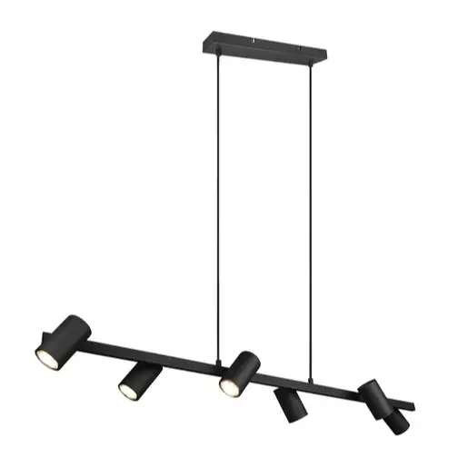 Závesné osvetlenie Trio Marley čierna 302400632