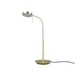 Trio Monza led stolová lampa mosadz 523310108 TR523310108