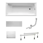 Obdĺžniková vaňa SAT Fusion 170x70 cm akrylát ľavá aj pravá SATVR170ANP