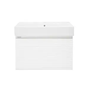 Kúpeľňová skrinka s umývadlom Naturel Savona 58x43x44,8 cm biela lesk SAVONA60BISAT