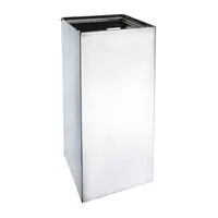 Bemeta Hotelové vybavení odpadkový kôš nástenný 25 l nehrdzavejúca oceľ lesk 101915111