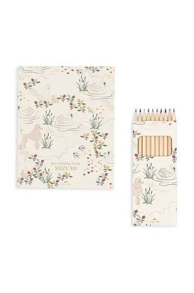 Omaľovánka Konges Sløjd COLORING BOOK AND CRAYONS