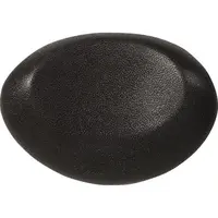 Podhlavník k vani Polysan UFO 40x25cm, čierna, 250081