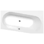 Polysan Astra asymetrická vaňa 165x90 cm akrylát pravá 31611