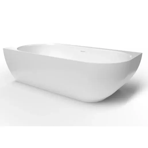 Voľne stojaca vaňa SAT Nelly 175x82 cm liaty mramor ľavá NEL1700L