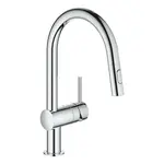 Grohe Minta drezová batéria s vyťahovacou sprškou chróm 32321002 G32321002