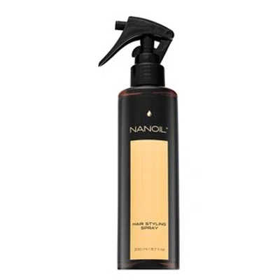 Nanoil Hair Styling Spray stylingový sprej pro hebkost a lesk vlasů 200 ml