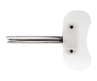 Klíček na vymačkávání tub Duko - stříbrný (1132)