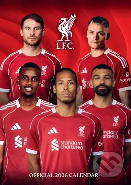 Oficiální nástěnný kalendář 2026: FC Liverpool (A3 29,7 x 42 cm)