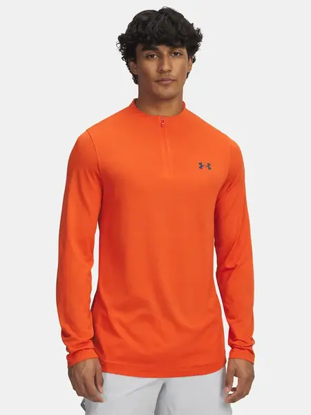 Pánské tričko Under Armour Vanish Elite Seamless 1/4 Zp-ORG - Pánské