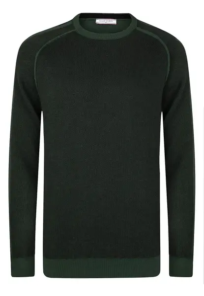 Felix Hardy Sveter  tmavozelená / čierna