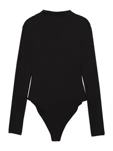 Pull&Bear Košeľové body  čierna