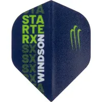 Windson STARTER X 3 KS Plastové letky, tmavo modrá, veľkosť