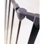 BABYDAN Prodlužovací díl pro prostorovou zábranu Flex černý 33 cm