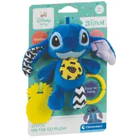 Plyšová hrkálka s úchytom - Stitch
