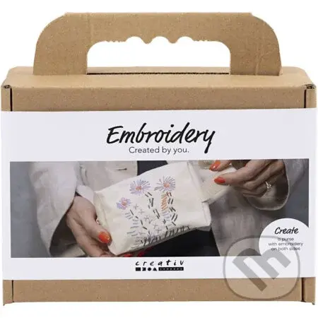 Kreatívna sada Vyšívaná toaletná taška