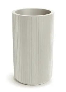 Ethick Květináč CORO ROUND HIGH 48 cm, písková