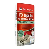 Den Braven FX lepidlo na obklady a dlažbu QUARTZ FX C2TE 7 kg šedá