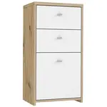 Komoda BEST CHEST dub artisan/bílá 1D2S SQNK211-C804