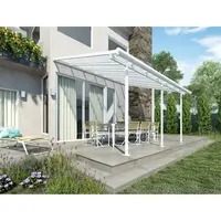 Hliníková pergola PALRAM Sierra 4200 biela 3 x 4,25