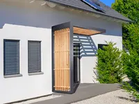 Bočná stena k vchodovej strieške Guttavordach BS Timber-Line, 220 x 90 cm GU7600112