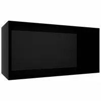 Závěsná police Izumi-11-BL černá mat