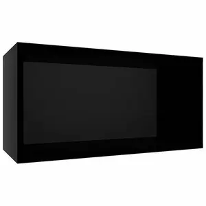 Závěsná police Izumi-11-BL černá mat