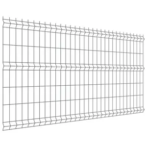 PLOTOVÝ PANEL 3D 1230X2500CM, DRÁT 3,1MM - ANTRACIT, RAL7016