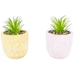 Umělá rostlina v květináči 11cm mix 98904