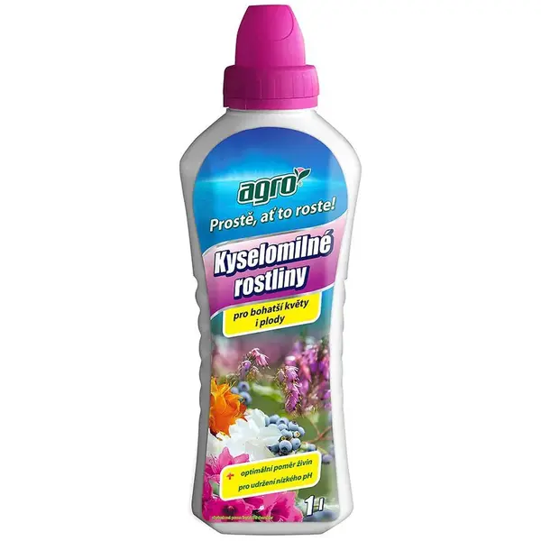 Agro kapalné hnojivo pro kyselomilné rostliny 1 l