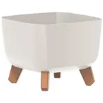 Květináč Gracia Square 39 cm bílý DGQL400-S449