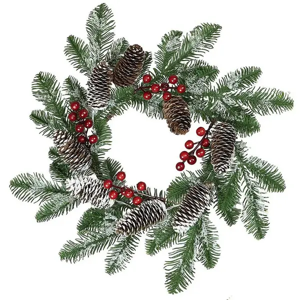 Zimní věnec 44cm