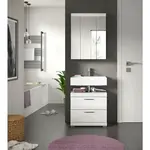 MID.YOU KOUPELNA vysoce lesklá bílá