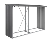 Biohort Dřevník Woodstock 300, šedý křemen metalíza