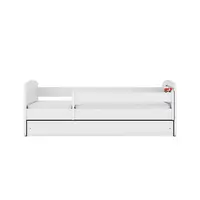 Dětská postel Babydreams bílá 70x140 Hasičské auto