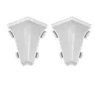 Roh vnitřní pro lištu k pracovní desce BL44 bílý lesk 062P