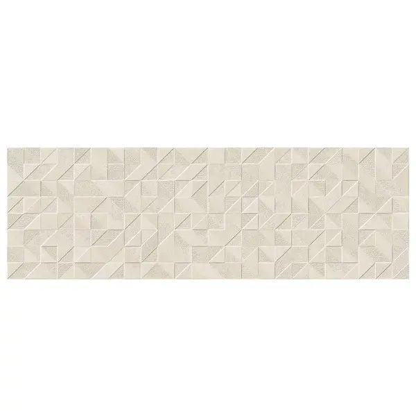 Dekor Origami beige rekt. 25/75