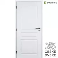 Interiérové dveře Troja plné 80L bílé