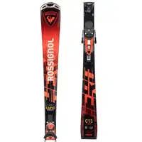 Rossignol HERO CARVE KONECT + NX 12 KONECT GW Unisex zjazdové lyže, červená, veľkosť